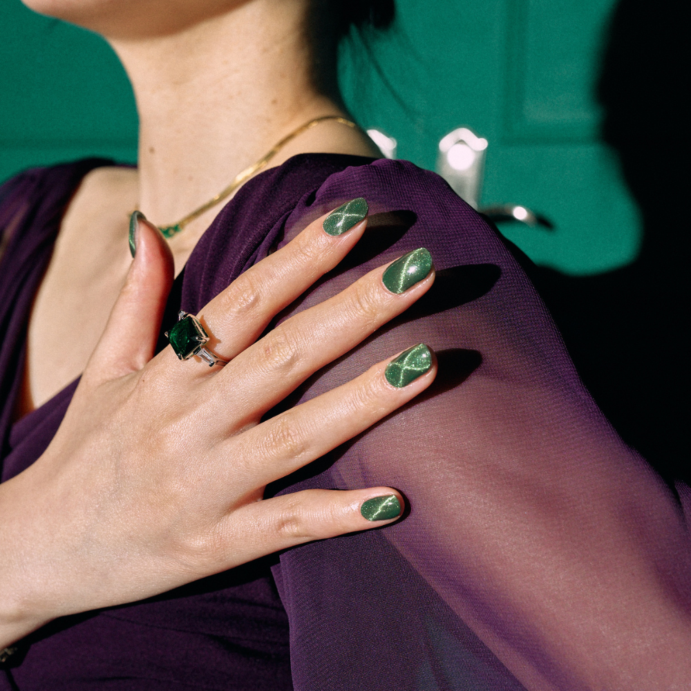 Load image into Gallery viewer, Cross Green Magnet